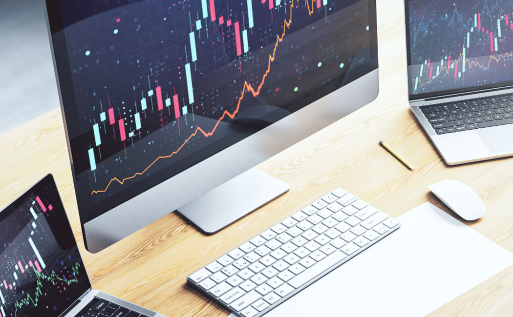 analytics on computer screen